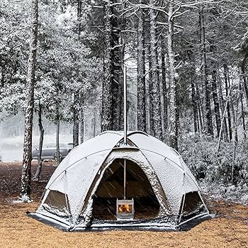 Amazon.co.jp: Dome X4｜自立式ドーム型ホットテント 2-4人用